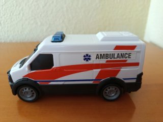 Estación de Rescate Dickie Toys Helicóptero y Coch