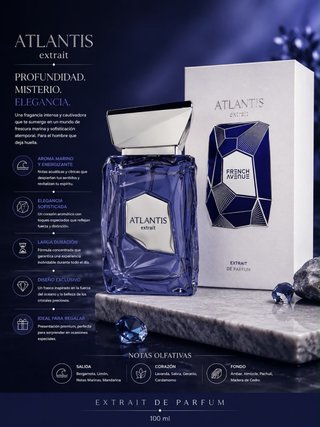 French Avenue Atlantis Extrait Perfume Hombre