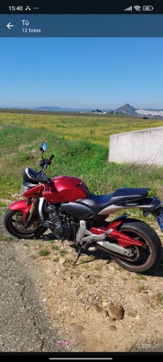 Honda CB600F Hornet ABS Roja y Plata