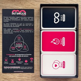 Juego de cartas Íntimos Parejas