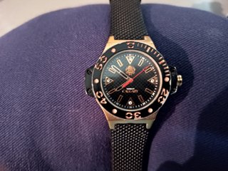 Pack 2 Relojes Calgary Deportivo Morado y Negro