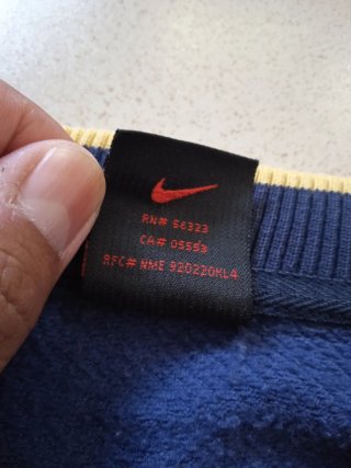 Sudadera Nike vintage Azul
