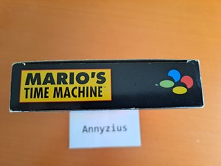 Mario's Time Machine SNES PAL