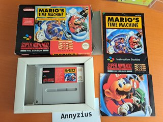 Mario's Time Machine SNES PAL