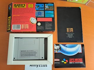 Mario's Time Machine SNES PAL
