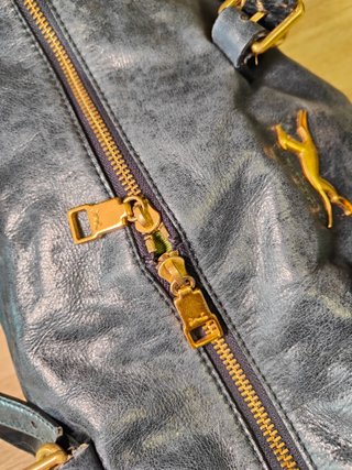 Bolso Bimba y Lola Negro Piel Bovino GM