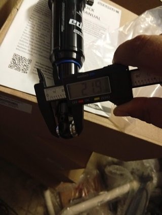 Ammortizzatore Suntour Edge RC 210x55