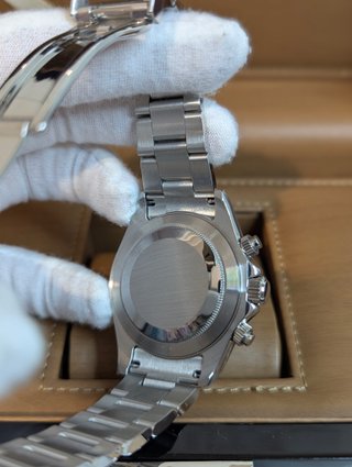 Reloj Seiko Mod Daytona Oyster Blanco Negro Panda