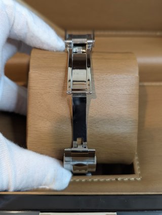 Reloj Seiko Mod Daytona Oyster Blanco Negro Panda