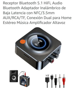 Receptor Bluetooth 5.1 Eppfun Hifi