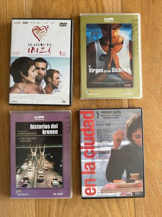 Lote 4 Películas DVD Cine en Español LGTB+