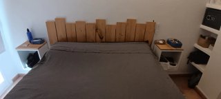 4 Cubos Ikea EKET + Cabecero Cama