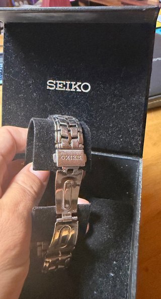 Reloj Seiko Extrafino Cristal Zafiro