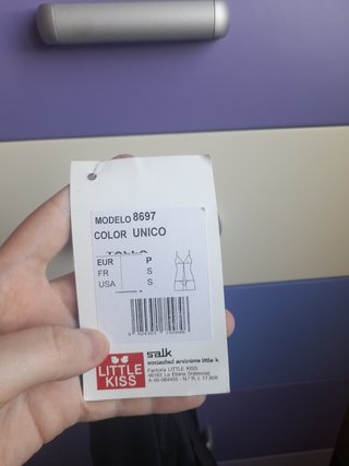 Camisón lencería tirantes y tanga
