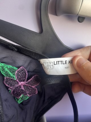 Camisón lencería tirantes y tanga