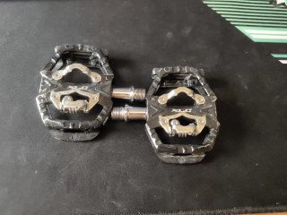 Pedales mixtos XLC SPD MTB