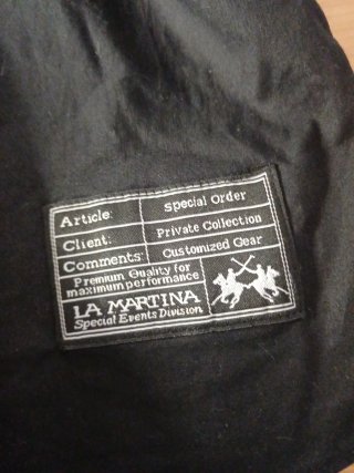 La Martina Polo de lujo Vintage XL