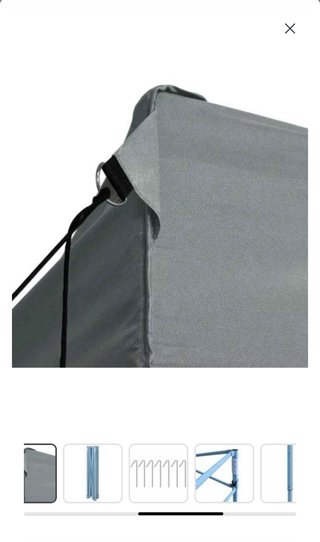 Carpa Plegable 3x4,5 con laterales