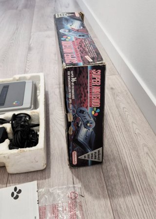 SNES Super Nintendo Entertainment System Caja