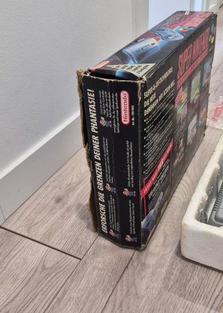 SNES Super Nintendo Entertainment System Caja