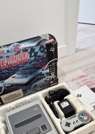 SNES Super Nintendo Entertainment System Caja