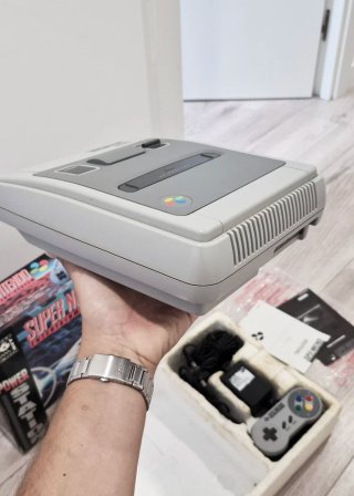 SNES Super Nintendo Entertainment System Caja