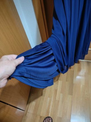Vestido fiesta azul marino l