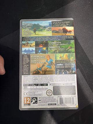 Zelda Breath of the Wild Nintendo Switch