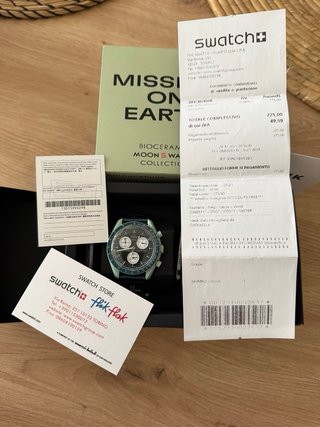 Swatch Mission on Earth Bioceramic