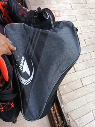 Patines en línea  protecciones,bolsa y casco t 45