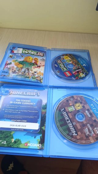 PS4 + 2 Mandos + Minecraft y Lego Worlds
