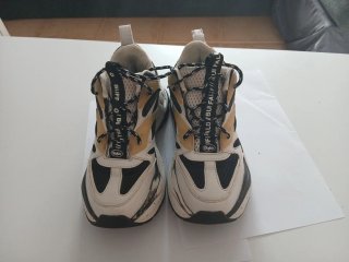 Zapatillas Buffalo negras y blancas