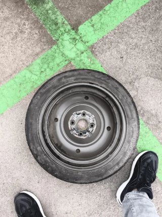 Rueda de repuesto 80 km/h