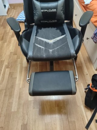Silla Gaming GTPLAYER Bluetooth + Reposapiés