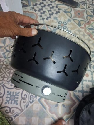 Griglia portatile senza fumo