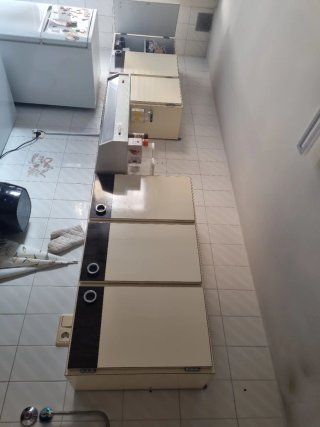 Muebles de cocina colgantes + extractor
