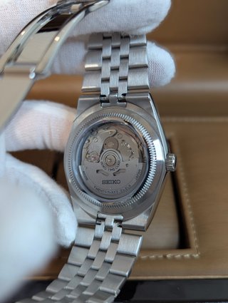 Reloj Seiko Mod Land-Dweller Flat Jubilee Azul