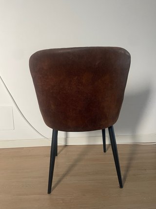 Silla de diseño tapizada