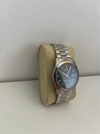 Orologio Casio Uomo Nero e Argento