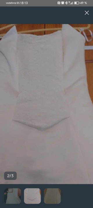 Vestido de Novia Charo Peres Blanco