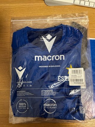Completo Macron Esercito Blu Taglia L