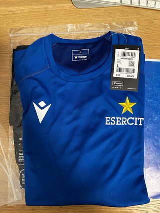 Completo Macron Esercito Blu Taglia L