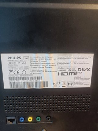 Televisor Philips 32 Negro/Plata