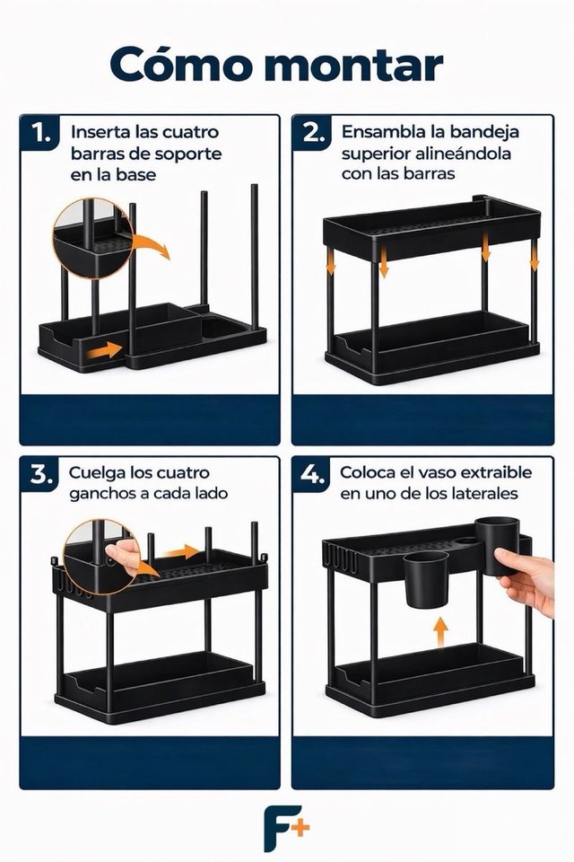 Organizador fregadero cocina