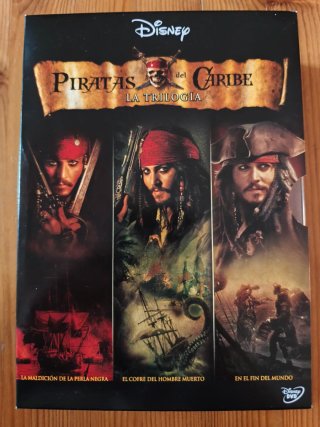 Pack 3 Películas Piratas del Caribe DVD