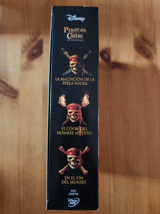 Pack 3 Películas Piratas del Caribe DVD