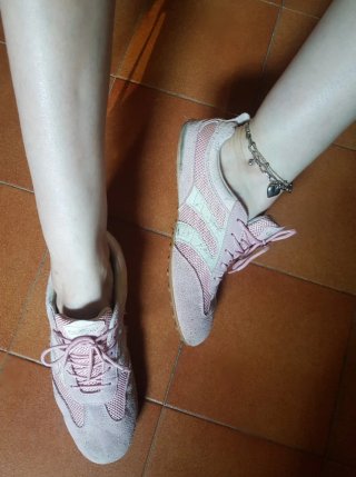 Scarpe da ginnastica rosa