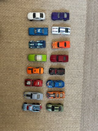 Lote 16 Coches Hot Wheels