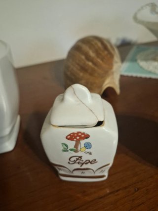 Set 4 Contenitori Ceramica Vintage