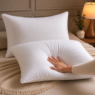 Cuscini Letto 50x75 cm Set 2 Imbottiti Morbidi
